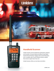 BCD160DN Base/Mobile Scanner