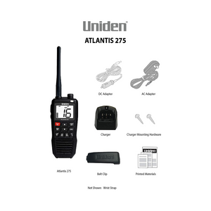 Uniden Atlantis 275 Handheld Two-Way Radio